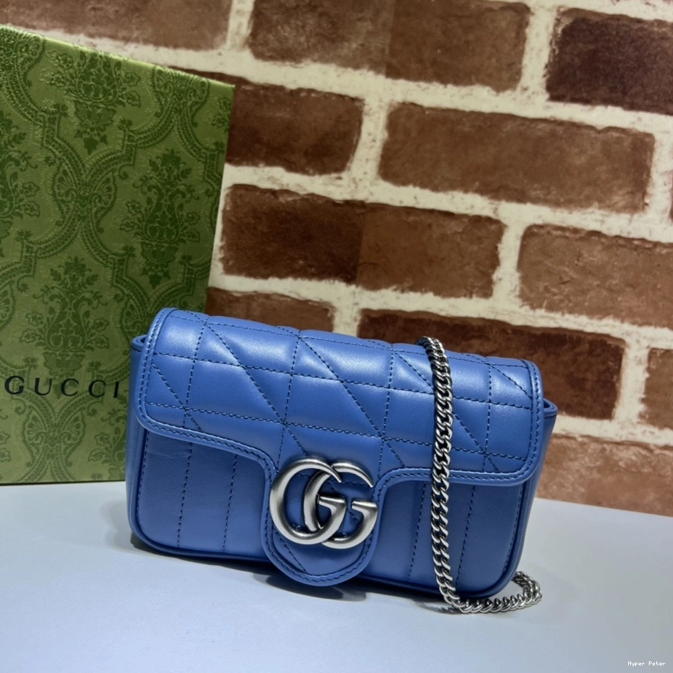 Hyper Peter Marmont GG belt bag-16.5*10*5cm Gucci 0709